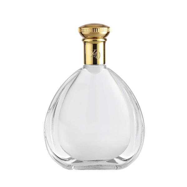 Carved Glass XO Bottles 500ml Glass Bottle Vodka Brandy Whiskey Decanter with