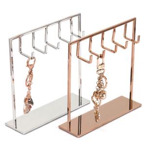  Stainless Steel Bracelet Rack Stand Jewelry Holder Necklace Display Rack Manufactures