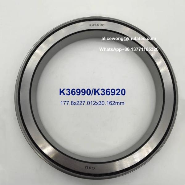 Thin Section Single Row Taper Roller Bearing For Excavator Parts K36990/K36920