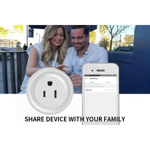 Home Automation Tuya Smart Outlet With Remote Switch CE Certificate