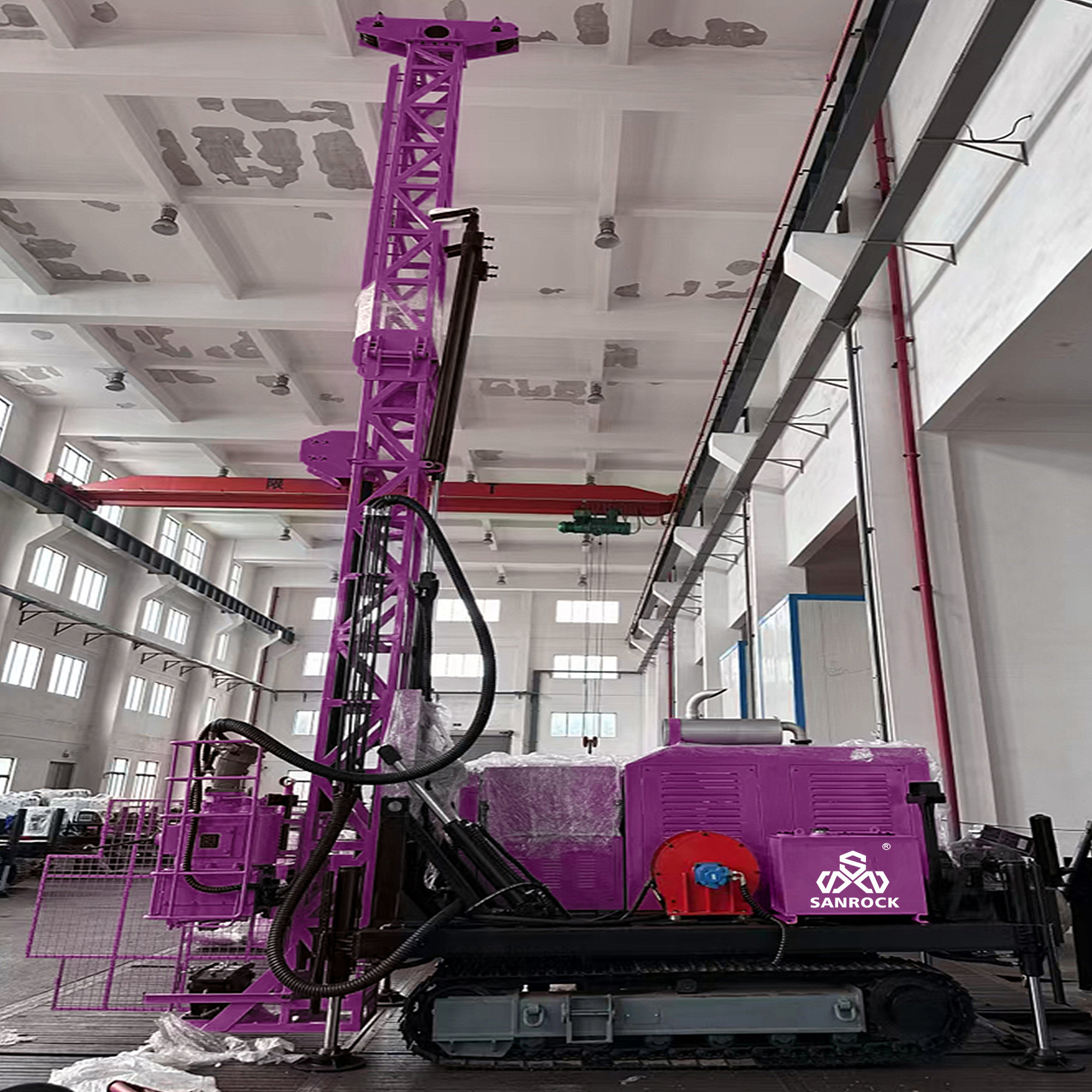Hydraulic Diamond Core Drilling Rig Geotechnical Exploration Core Drilling Rig Machine