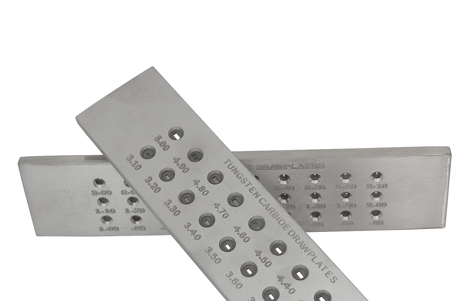 Steel Alloy Jewelry Accessories Tools Rectangle Tungsten Carbide Draw Plate