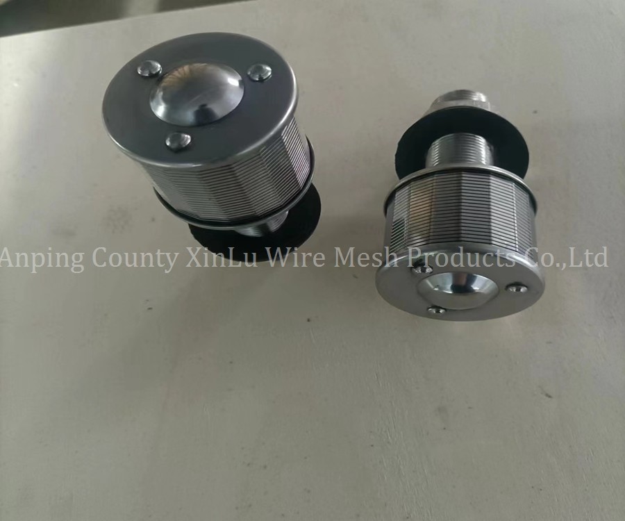 WEDGE WIRE RESIN TRAPS / JOHNSON SCREEN NOZZLE / WATER AND GAS STRAINER NOZZLE