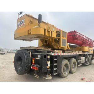 Sany 80t STC800E5 Mobile Truck Crane with 50m Main Boom and 25t Counter Weight Hydraulic Straight Arm Max Working Height 50m 2022 Year
