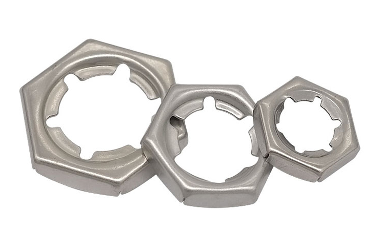 DIN 7967 Self Locking Counter Nuts Tight Nut DIN7967 GB 805 Self Locking Counter Nuts