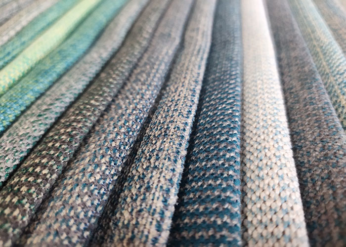 Home Eco Friendly Upholstery Fabric , 375gsm Heavyweight Polyester Fabric