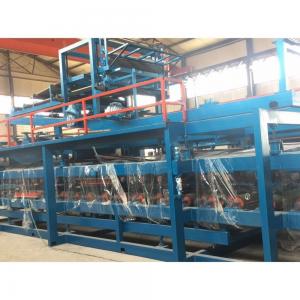 China EPS 950mm Width PU foam Sandwich Roof Wall Panel Production Line Metal Steel on sale