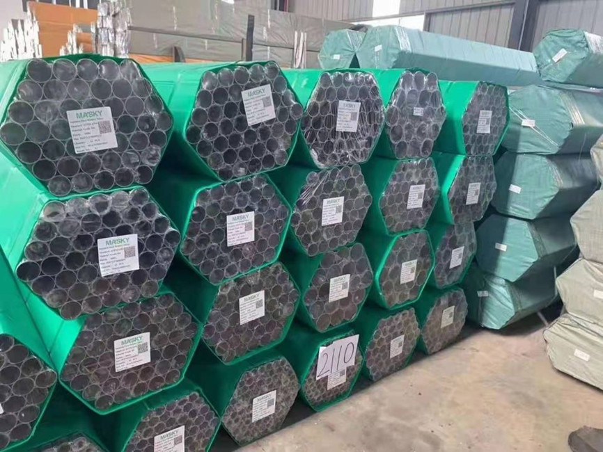 ASTM A554 201 Stainless Steel Welded Pipe With Matt Surface For Decorative And Industrial