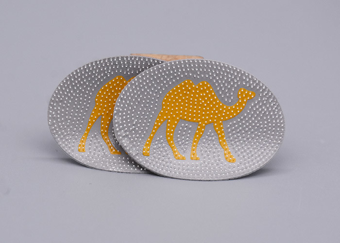 Toothbrush Effect Silicone Heat Transfer Labels Custom For Clothing
