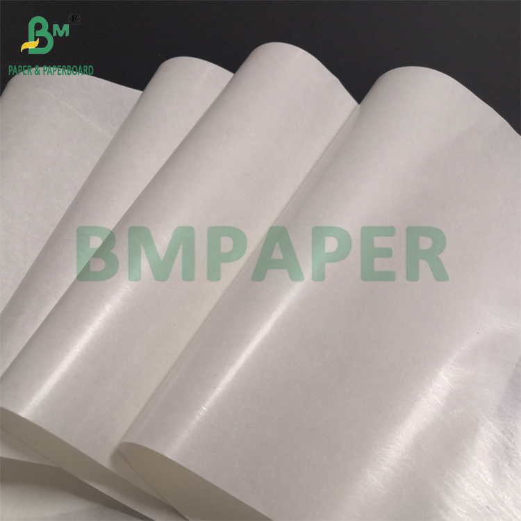 60gram White Glassine paper + 20 micron Polyethelene For Medicine Packaging