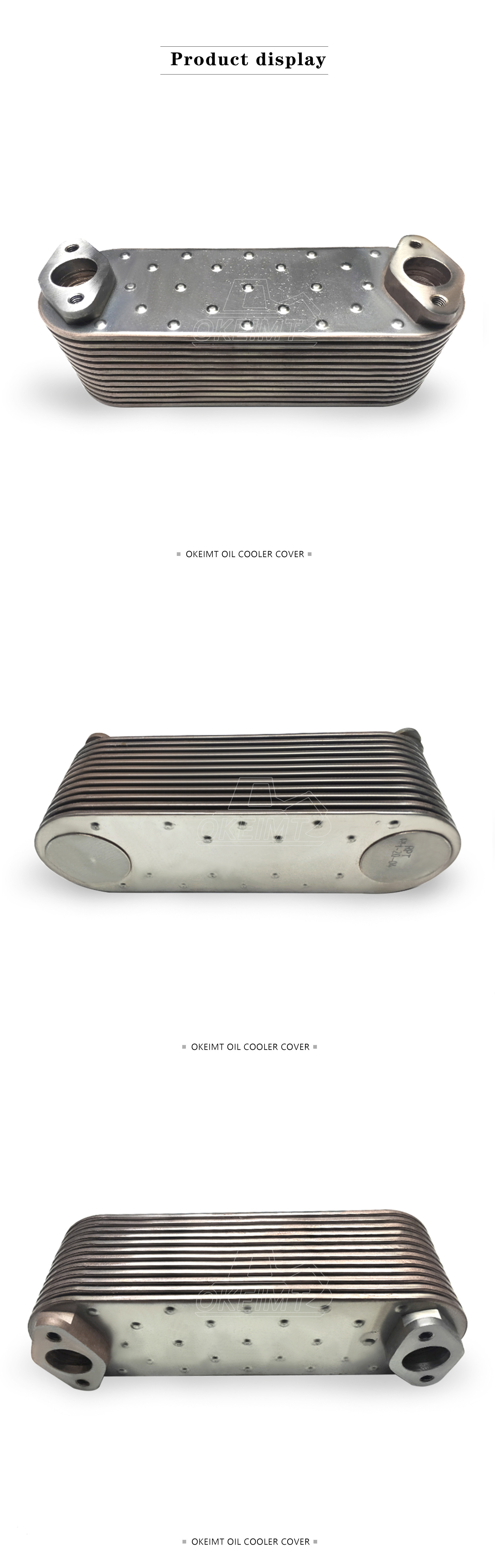 R944B 9275365 Oil Cooler Core For Liebherr R944B Excavator Engine Parts