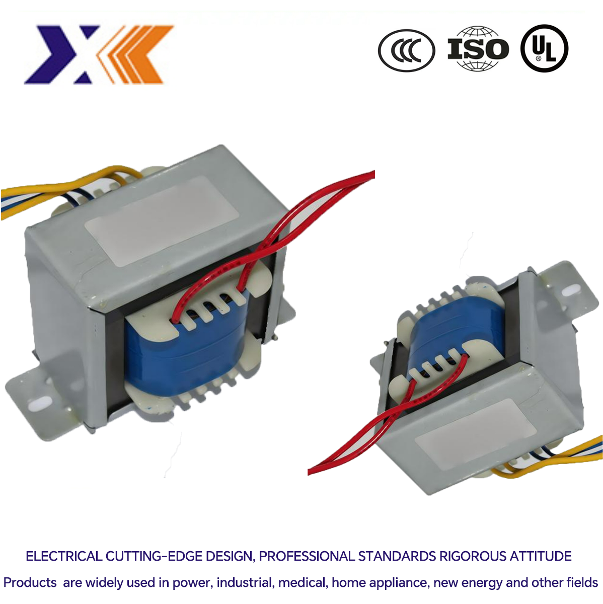 Customized Frequency Ei EE Etd Type Power Transformer with Dip Varnish Cooling Method