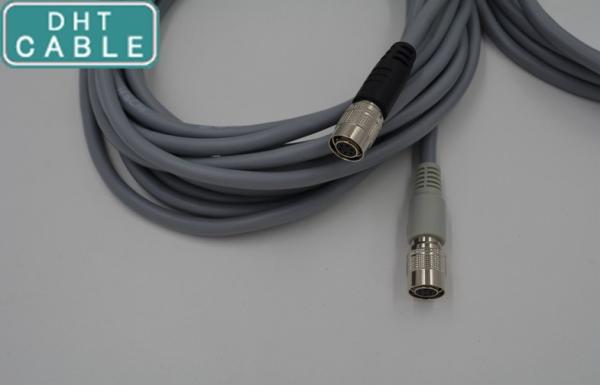 Molding Type Hirose Power Cable Customized 3.0 Meters 6 Pin For Chain Flex