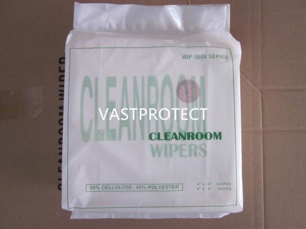 9 inch High Strength Lint Free Clean-Room Paper Wipers 0609 Waterproof Non