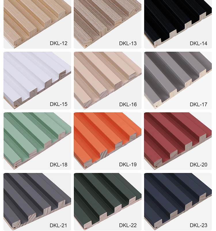 Factory Interior Decoration WPC Composite PVC Wall Panel WPC Indoor Wall Panel