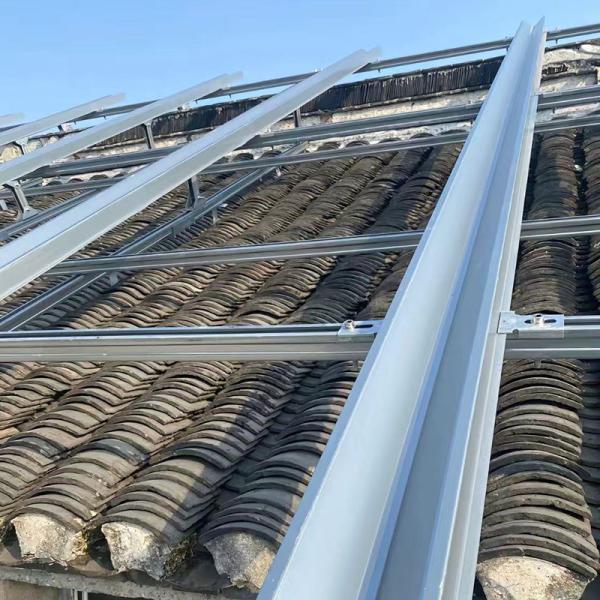 Aluminum Solar Roof Drainage Channels Waterproof High Durability For Residential
