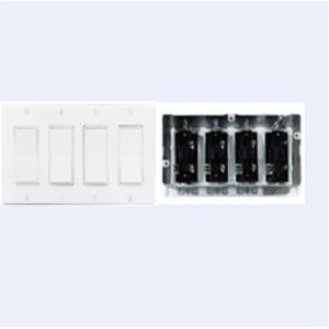 Mounting Bracket Plaster Ring Assemble Electrical Switch Socket Open Box