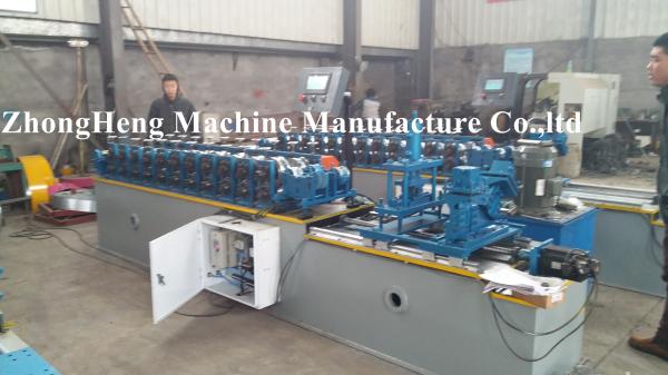 Drywall Track U Profile Roll Forming Machine For Shaft Bearing Steel 0.5mm / 0