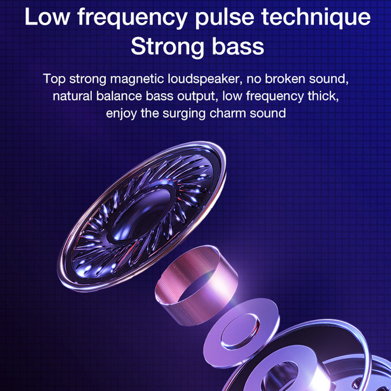 32G Full Screen 3D Wireless Portable Speaker Colorful LED Light Bass Sound Box