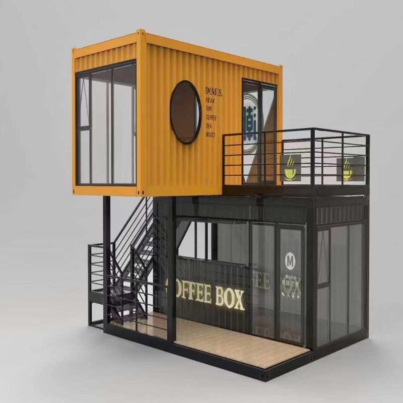 Customized Color Modern Steel Luxury Container Houses for Beach Camping on the Beach