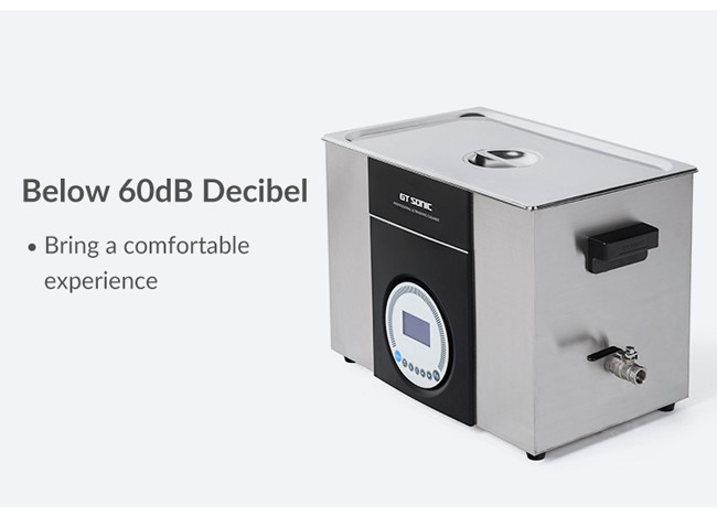 Rust Removing Digital Ultrasonic Cleaner Low Noise Adjustable Power 500W