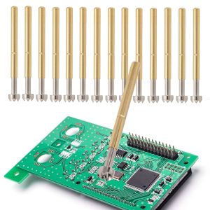 Spring Test Probe P156 H, 100Pcs Spring Loaded Test Pin, 2.36mm Brass Spring