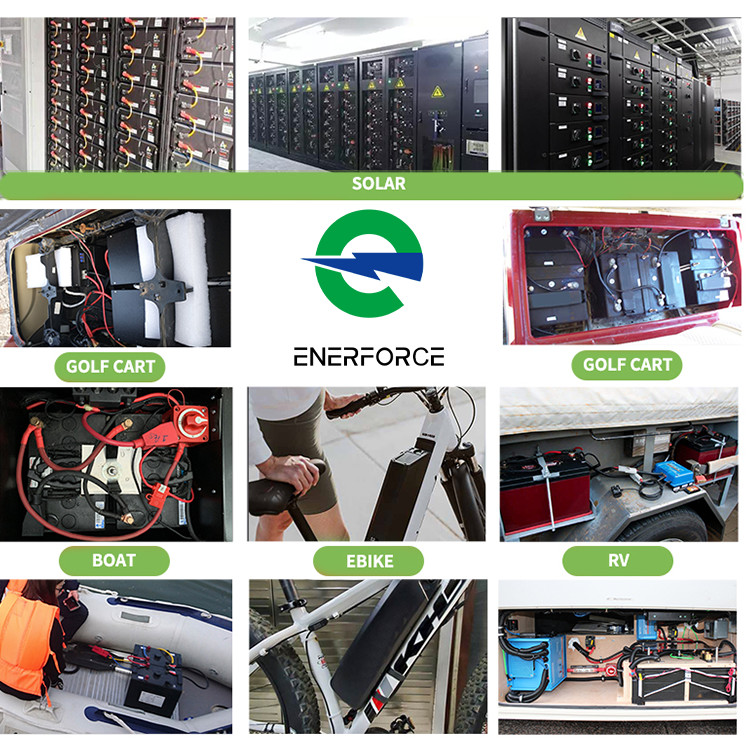 12.8V 100Ah LiFePO4 Battery Enerforce OEM Long Lifespan for Solar and Backup Systems