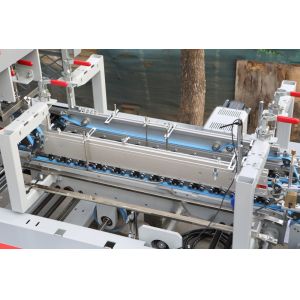 Automatic Folder Gluer for 4 corner / 6 corner box with Crash bottom and Pre