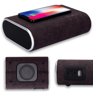 WIRELESS CHARGER BT SPEAKER Wireless charging function mini bluetooth speaker