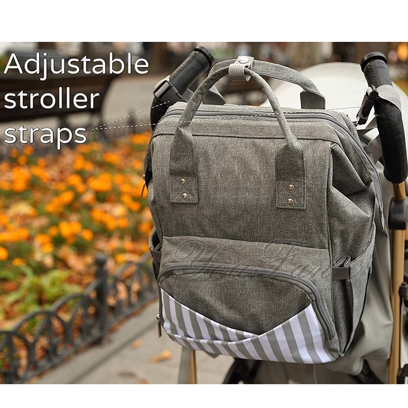 Unisex Nappy Stylish Bag baby diaper bag and bed