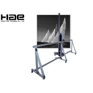 Piezoelectric nozzle Mural Printing Machine 3D Effect Direct To Wall Inkjet