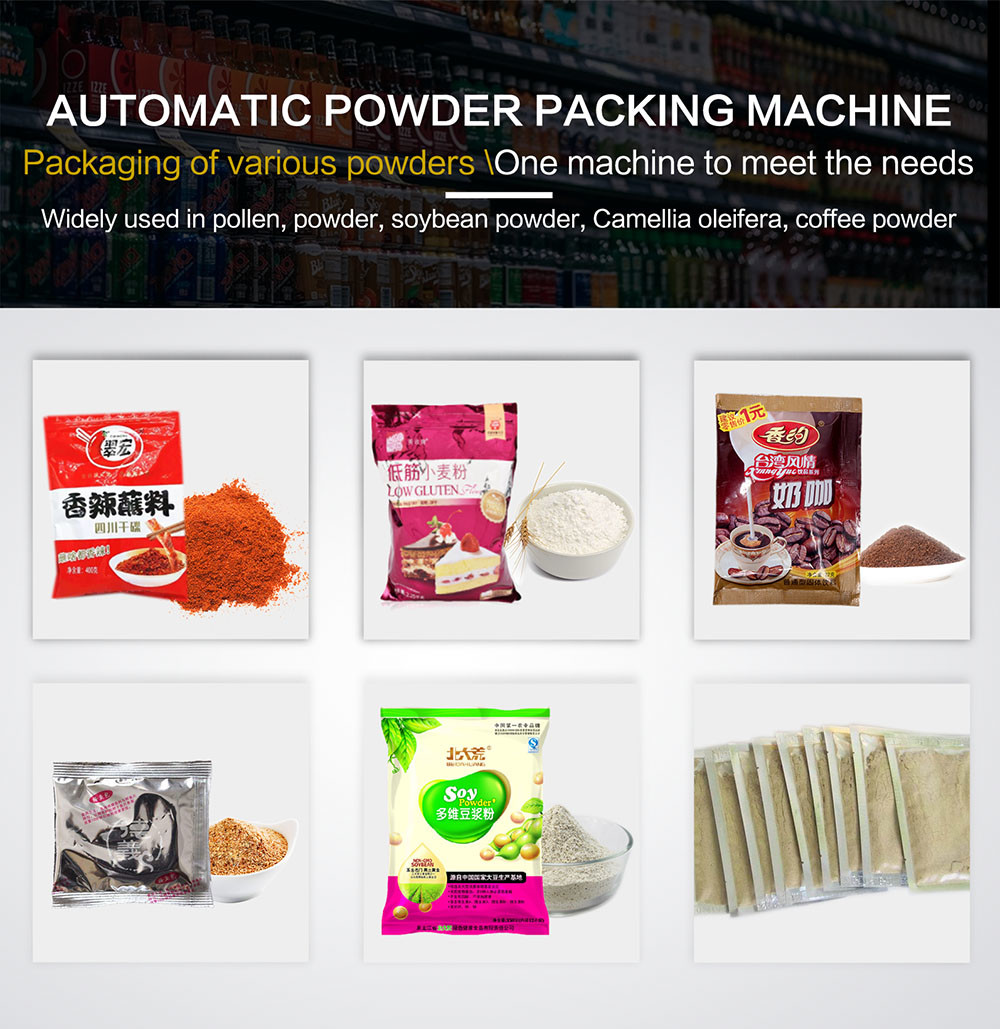 20-30bags/Min Powder Pouch Weighting Filling Packing Machine