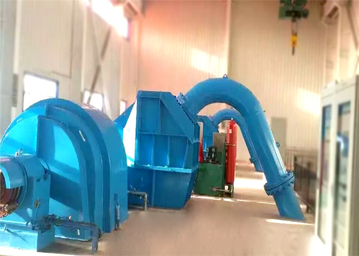 Small Pelton Water Turbine Generator Stainless Steel Runner Energy Saving