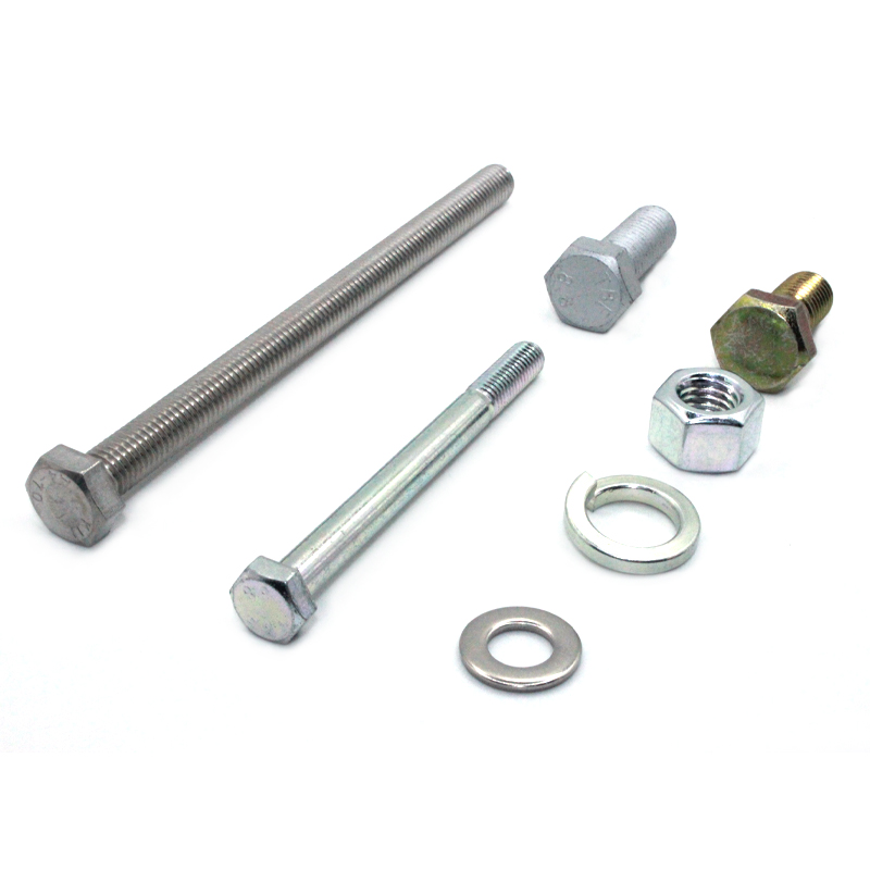 ANSI Standard Electric Hot Dip Galvanized Zinc DIN 933 DIN 931 8.8 HDG Hex Bolt