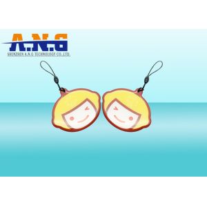 Reusable RFID Mini Smart Epoxy Card , E - Payment Resin crystal tag