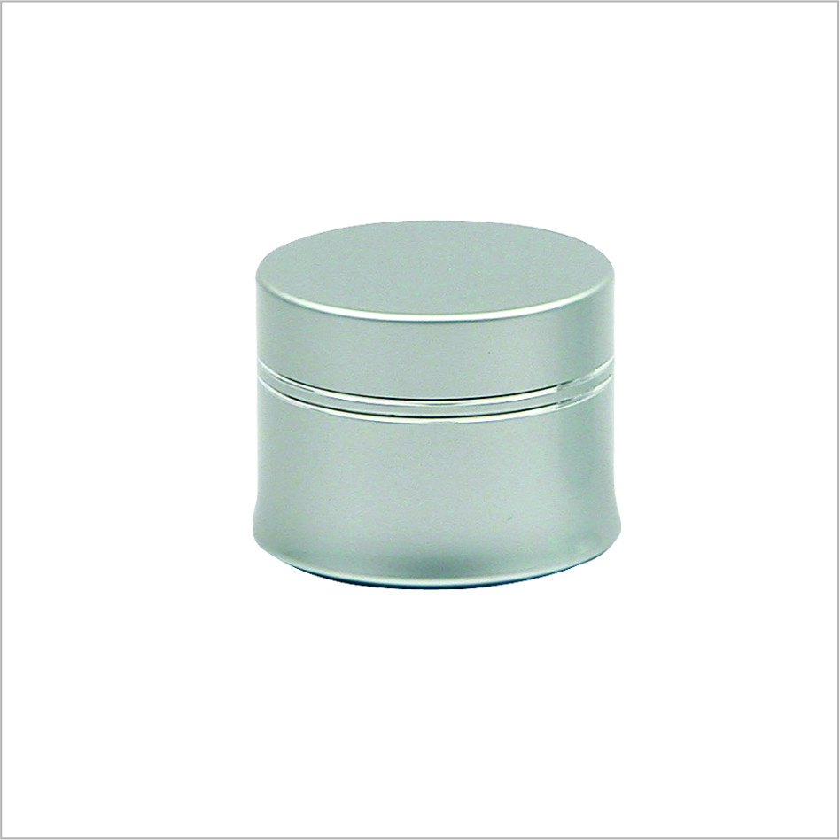 7g 15g Gel Nail Aluminum Bottle And Jar 30g 50g Round Aluminium Cream Jar Silver Black
