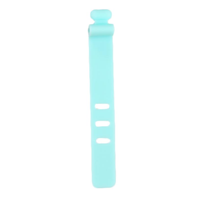 1.5mm-2.0mm Oval Silicone Self Gripping Cable Ties 6.5cm 7.4cm
