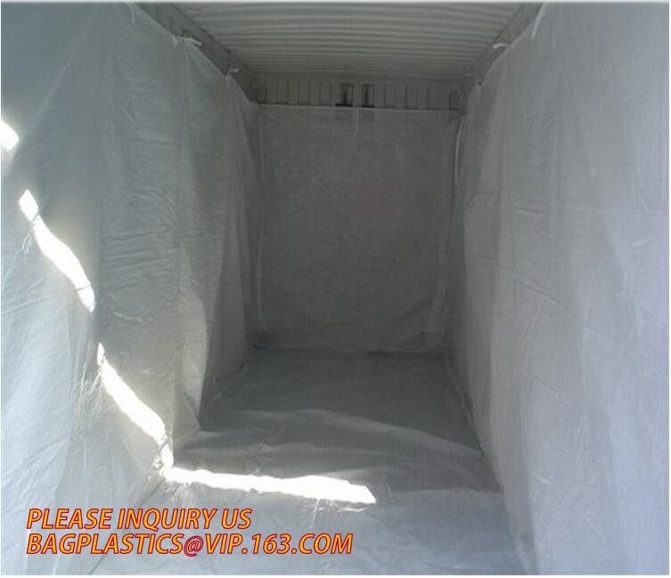 Open Top Drawstring 10 Mil Dumpster Container Liners,Drawstring Open Top 6 Mil Dumpster Container Liners, BAGEASE PAC