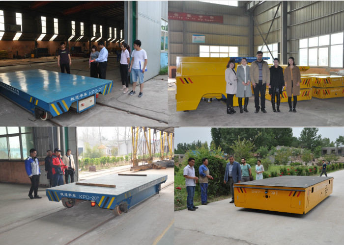 Heavy Bearing Coil Transfer Cart , High Performance Load Transfer Trolley