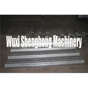  GI Steel Metal Deck Roll Forming Machine With Movable Control Box Manufactures