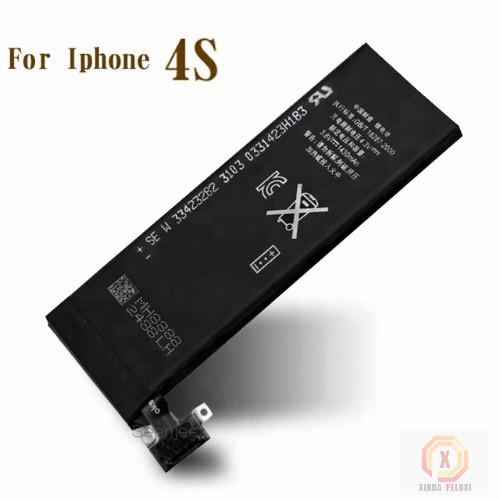 Apple spare parts Battery For Iphone 4 S AAA Grade 3.8 V 1430 mAh 4S Factory 100