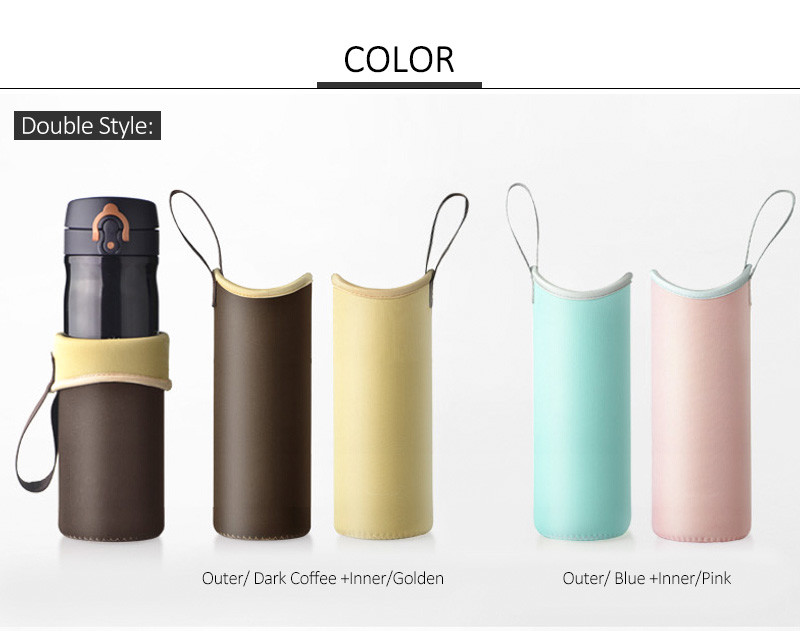 Neoprene Beverage Coolers Holder Water Insulated Bottle Sleeve