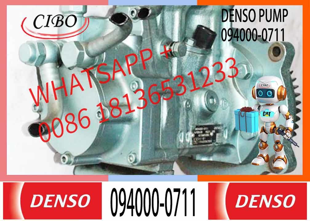 Common rail fuel pump 094000-0710 094000-0711 for denso SINOTRUK HOWO VG1246080050