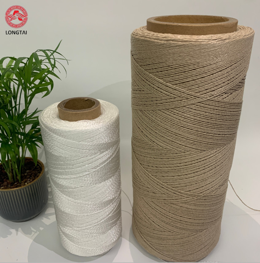 Nm4.6/1x2 Ply Polypropylene Thread Twisted For Food Safe Sausage Packing