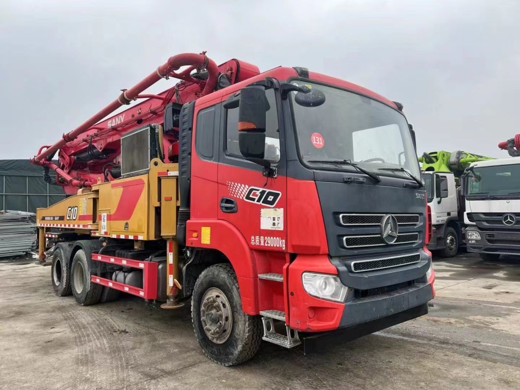 Small Concrete Pump Truck 43 M Produced in 2021
