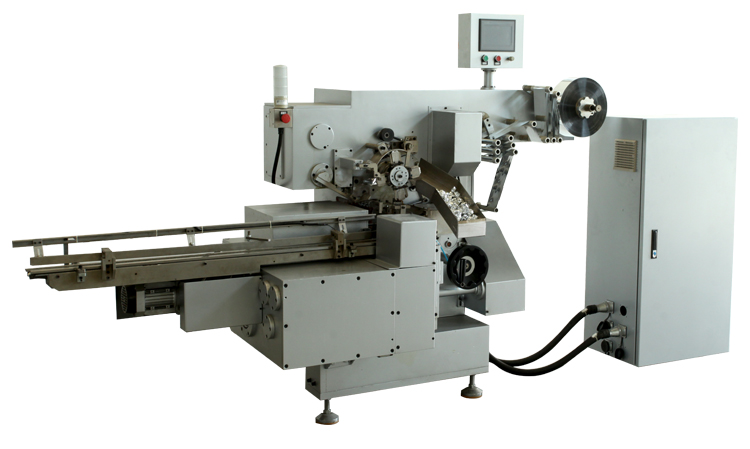 PET Packaging Material 260ppm Horizontal Single Top Twist Chocolate Wrapping Machine