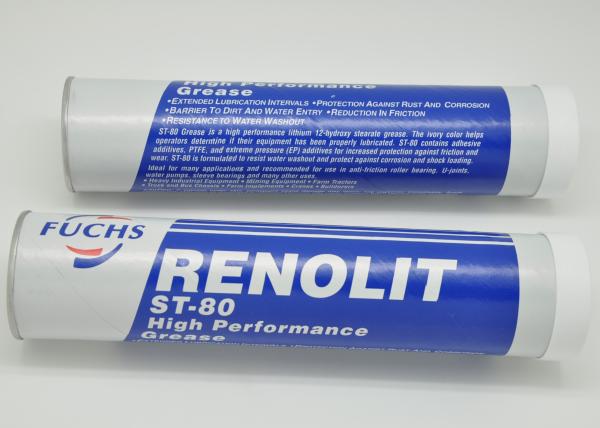 White Lube Multipurose Grease w/Ptfe , Renolit ST80 Especially Suitable For