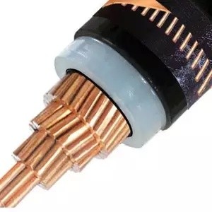 3.6/6 (7.2) Kv Medium Voltage Power Cable 240mm2 Single Core Copper Conductor XLPE Insulated Unarmored