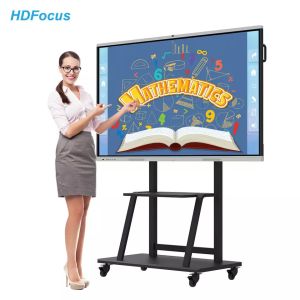 3840*2160 Digital Smart Board Touch Screen Teaching For School