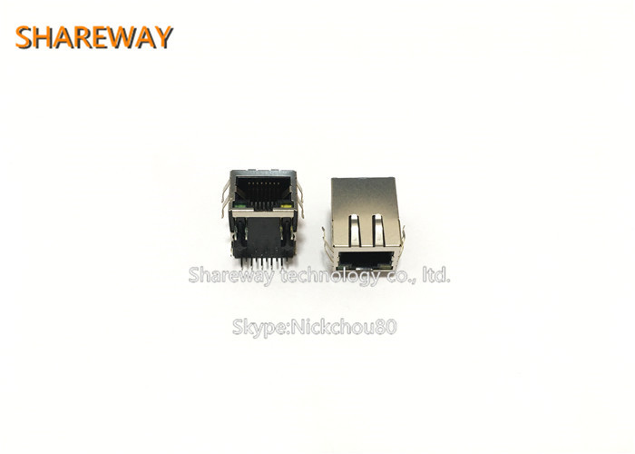 2250013-2 RJ45 Connector With Integrated Transformer For HUB,PC card, Switch, Route, PC Mainboard, SDH, PDH, IP Phone